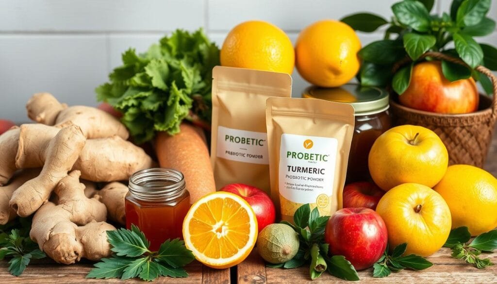 Probiotic drink ingredients