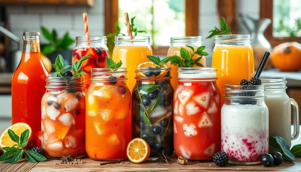 fermented probiotic drinks