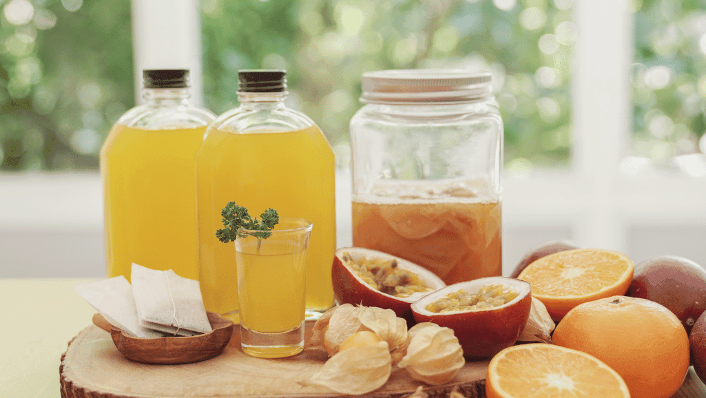 homemade probiotic drink